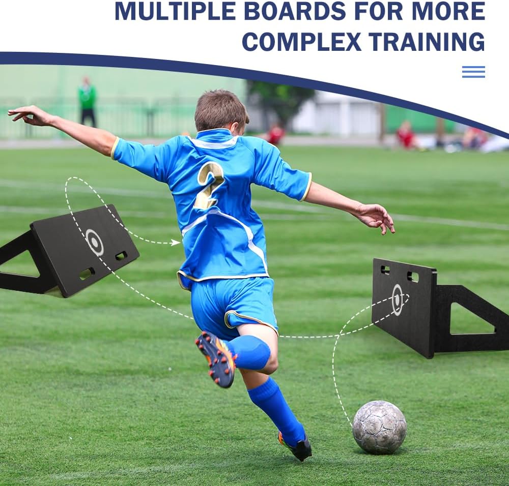 LUCKUP Soccer Rebounder Board