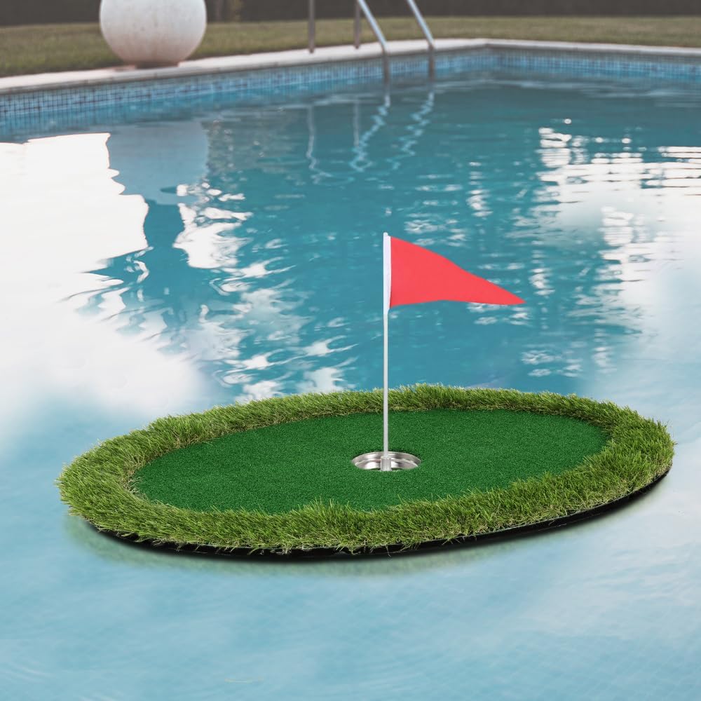 LUCKUP Floating Golf Green for Pool