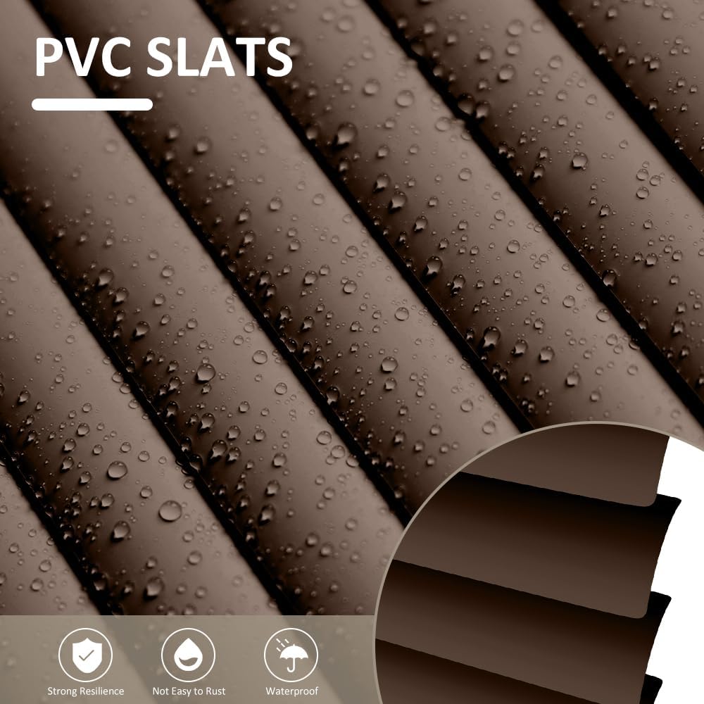 LUCKUP Cordless Mini Blinds