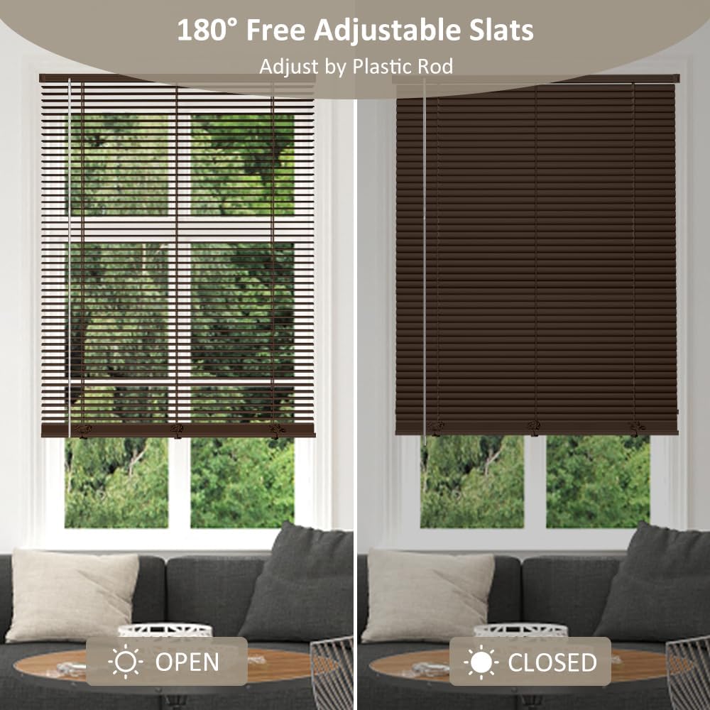 LUCKUP Cordless Mini Blinds