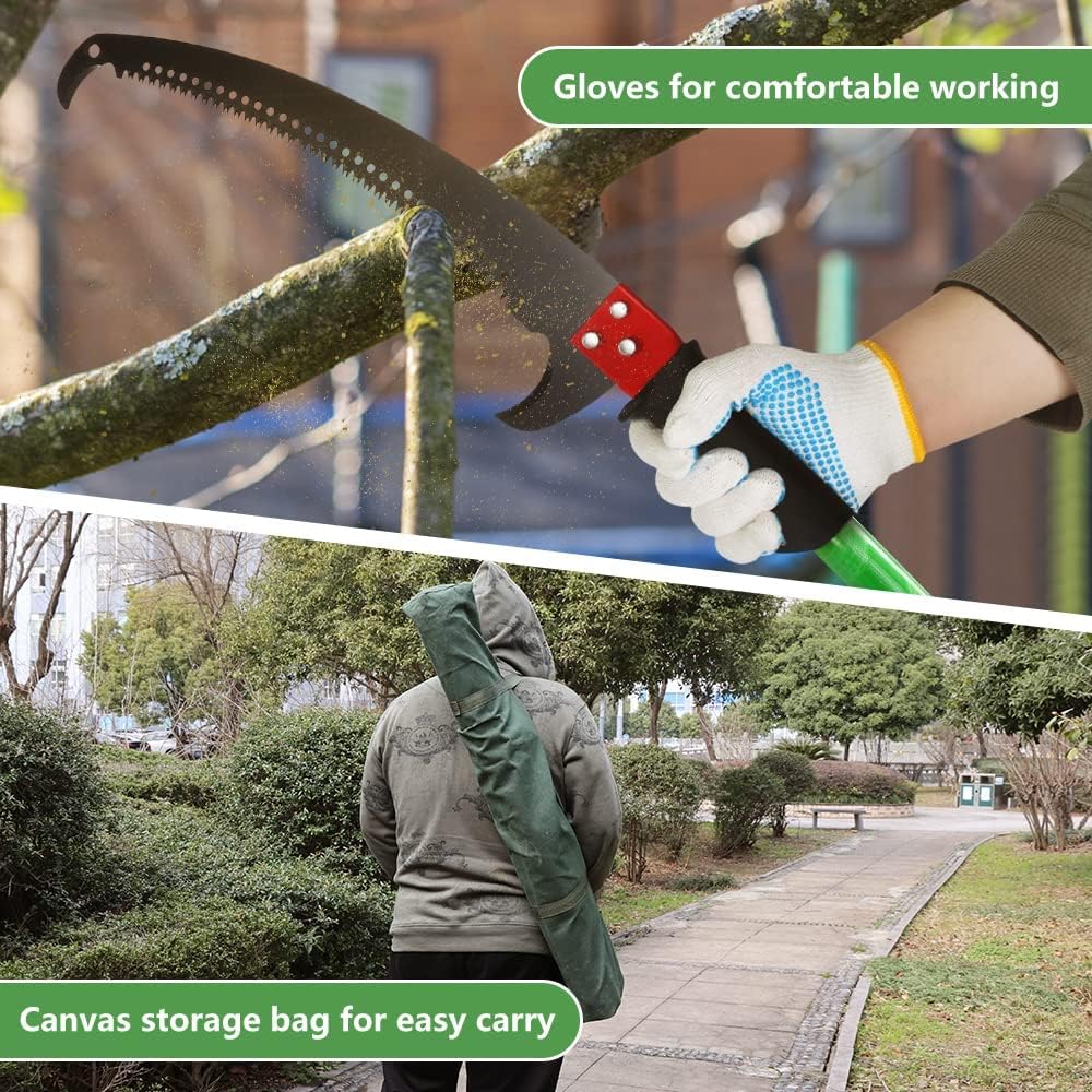LUCKUP Tree Pruner Pole Saw 