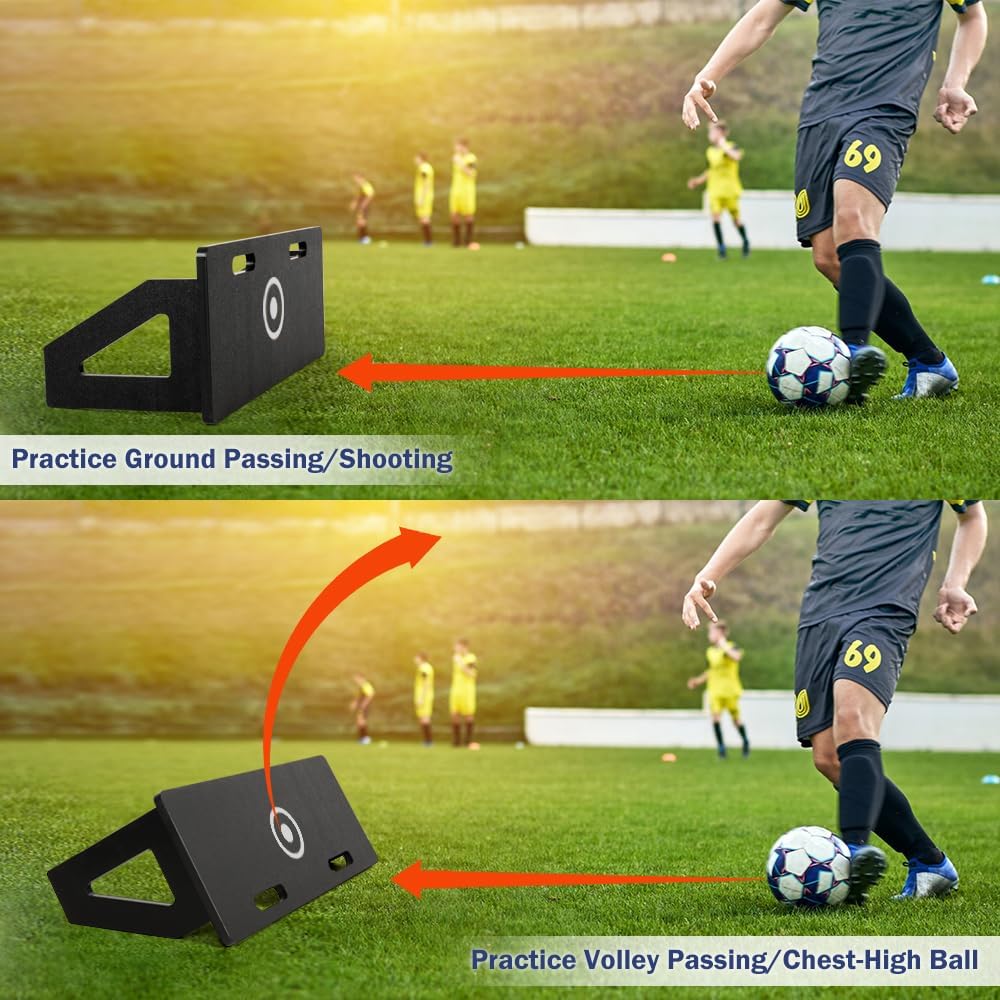 LUCKUP Soccer Rebounder Board