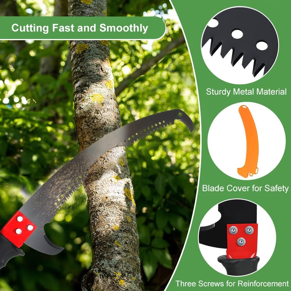 LUCKUP Tree Pruner Pole Saw 