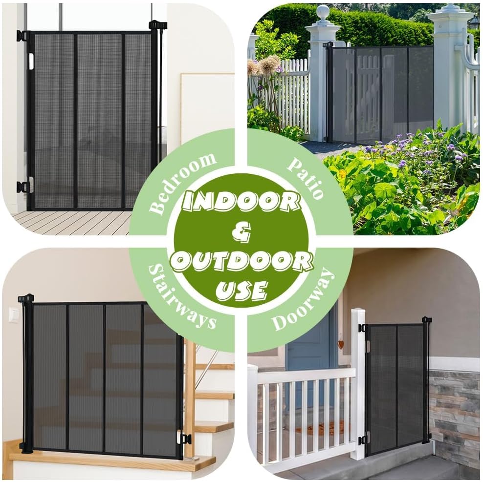 47" Extra Tall Retractable Baby Gates