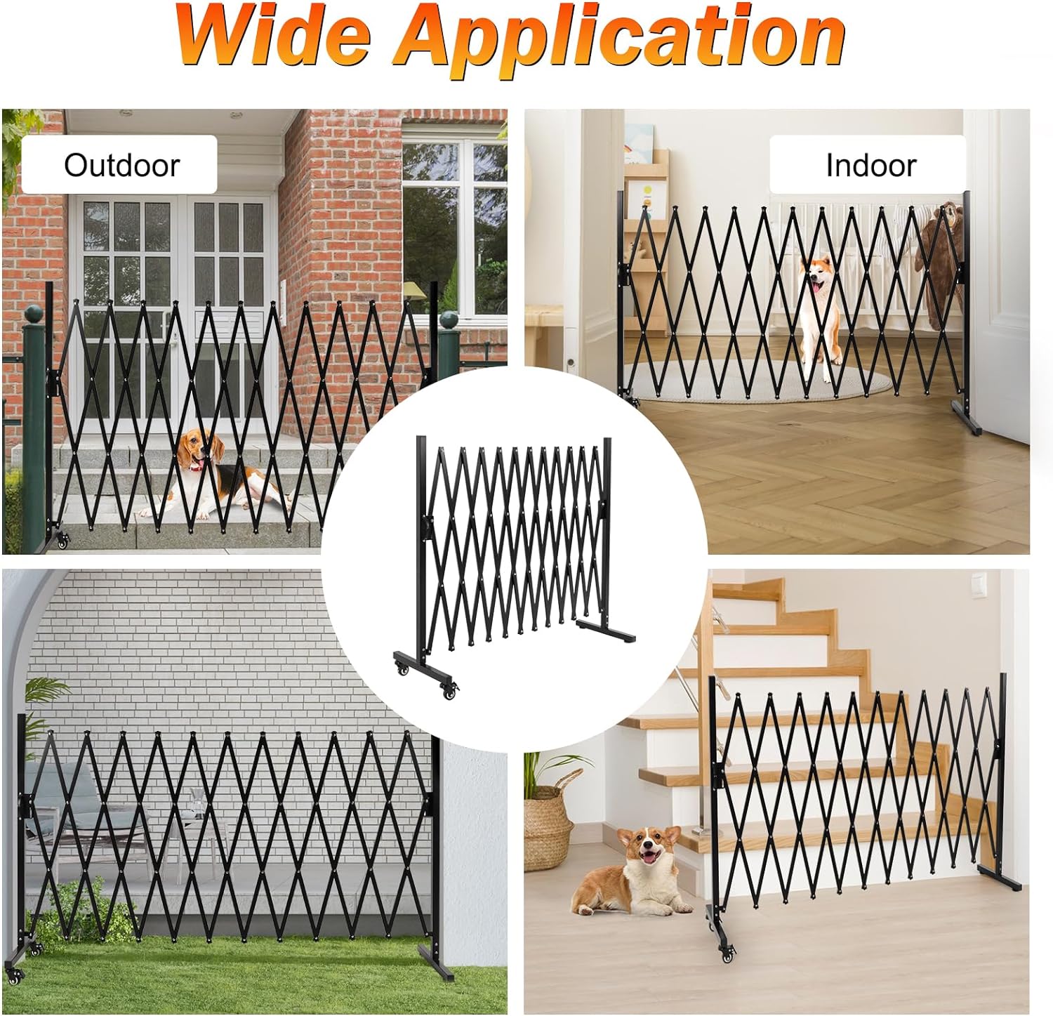 LUCKUP Expandable Barricade Gate