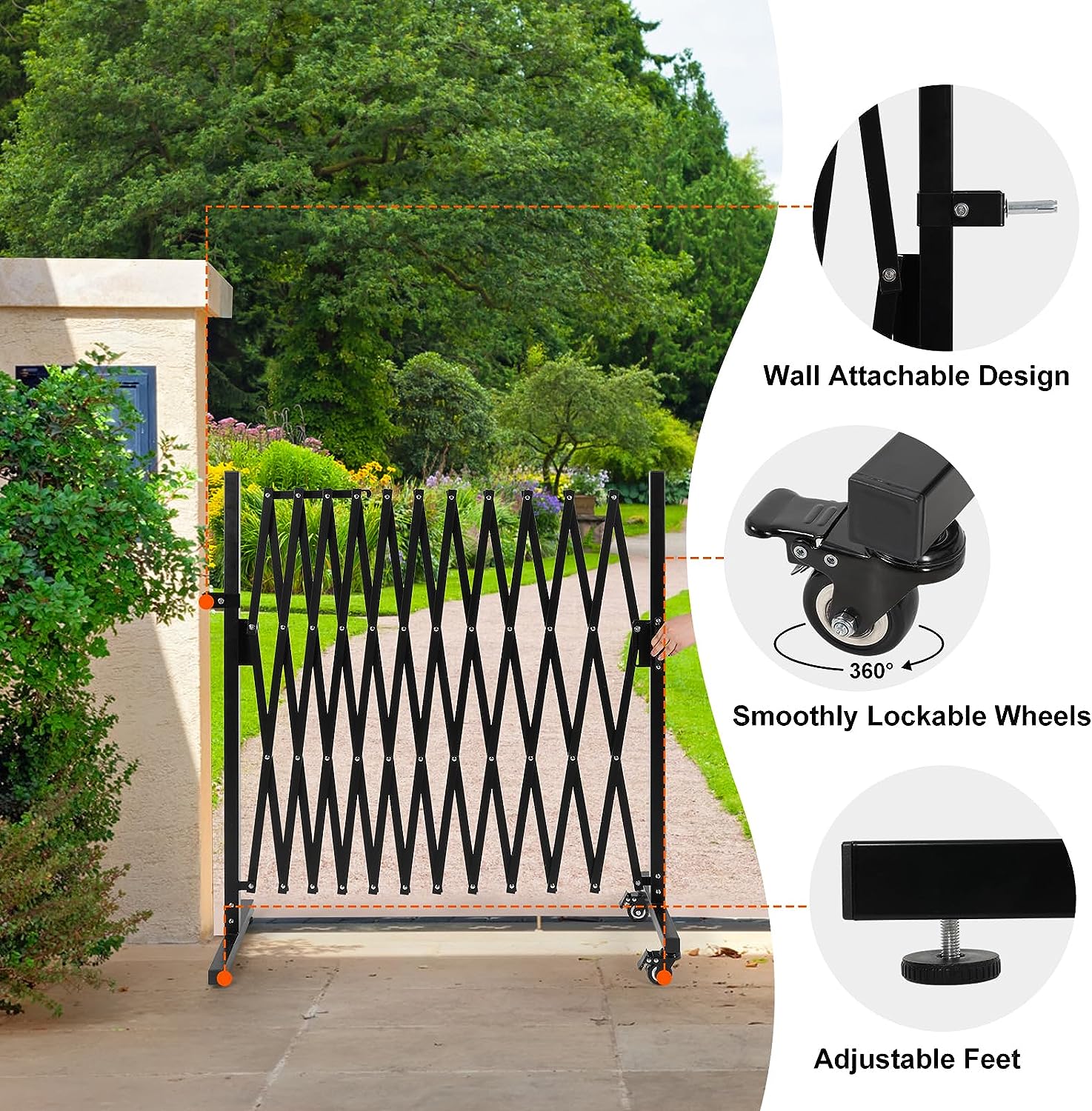 LUCKUP Expandable Barricade Gate