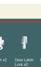  latches set for LUCKUP dog crate