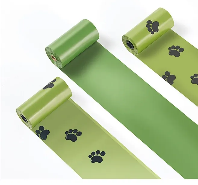 外贸宠物垃圾袋生物可降解拾便袋狗屎袋亚马逊狗便袋宠物垃圾袋