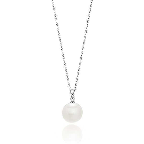 Classy Women 10-11mm Freshwater Pearl Pendant Necklace-DaoMao