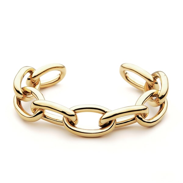 Classy Women Gold Chain Cuff Bracelet-DaoMao