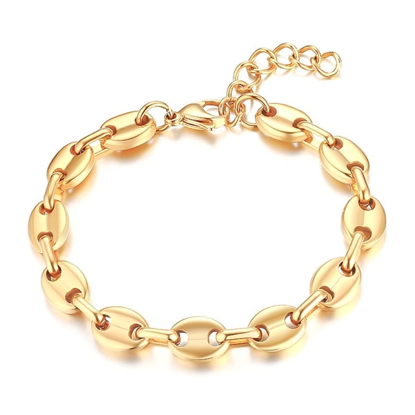 Classy Women Gold Designer Cable Chain Bracelet-DaoMao