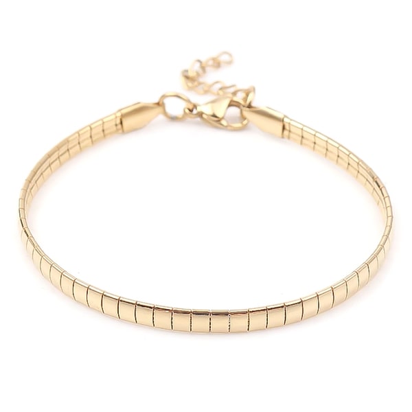 Classy Women Gold Square Chain Bracelet-DaoMao