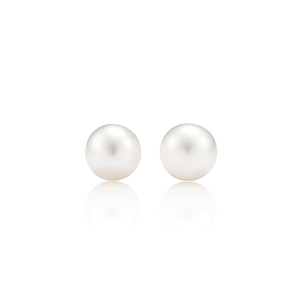 Classy Women Pearl Stud Earrings-DaoMao