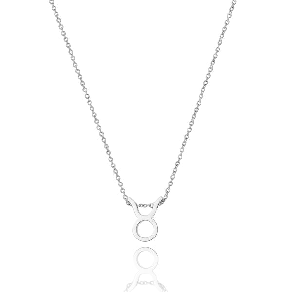 Classy Women Silver Taurus Necklace-DaoMao