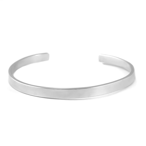 Classy Women Silver Cuff Bracelet-DaoMao