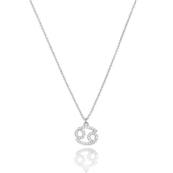 Classy Women Sterling Silver Cancer Necklace-DaoMao