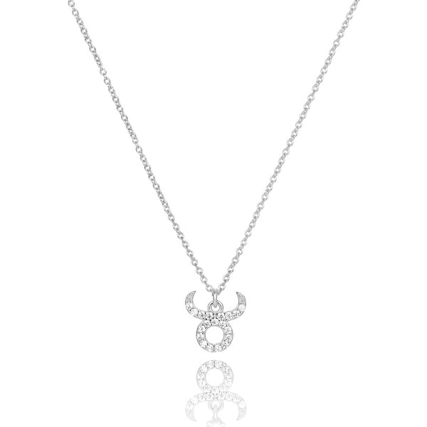 Classy Women Sterling Silver Taurus Necklace-DaoMao