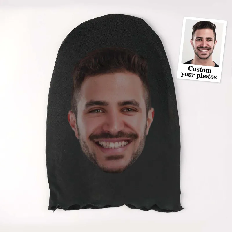 Personalized Face 3D Spoof Mask Custom Photo Cosplay Funny Mask Performance Mask for Party for Halloween- mikcustom.com