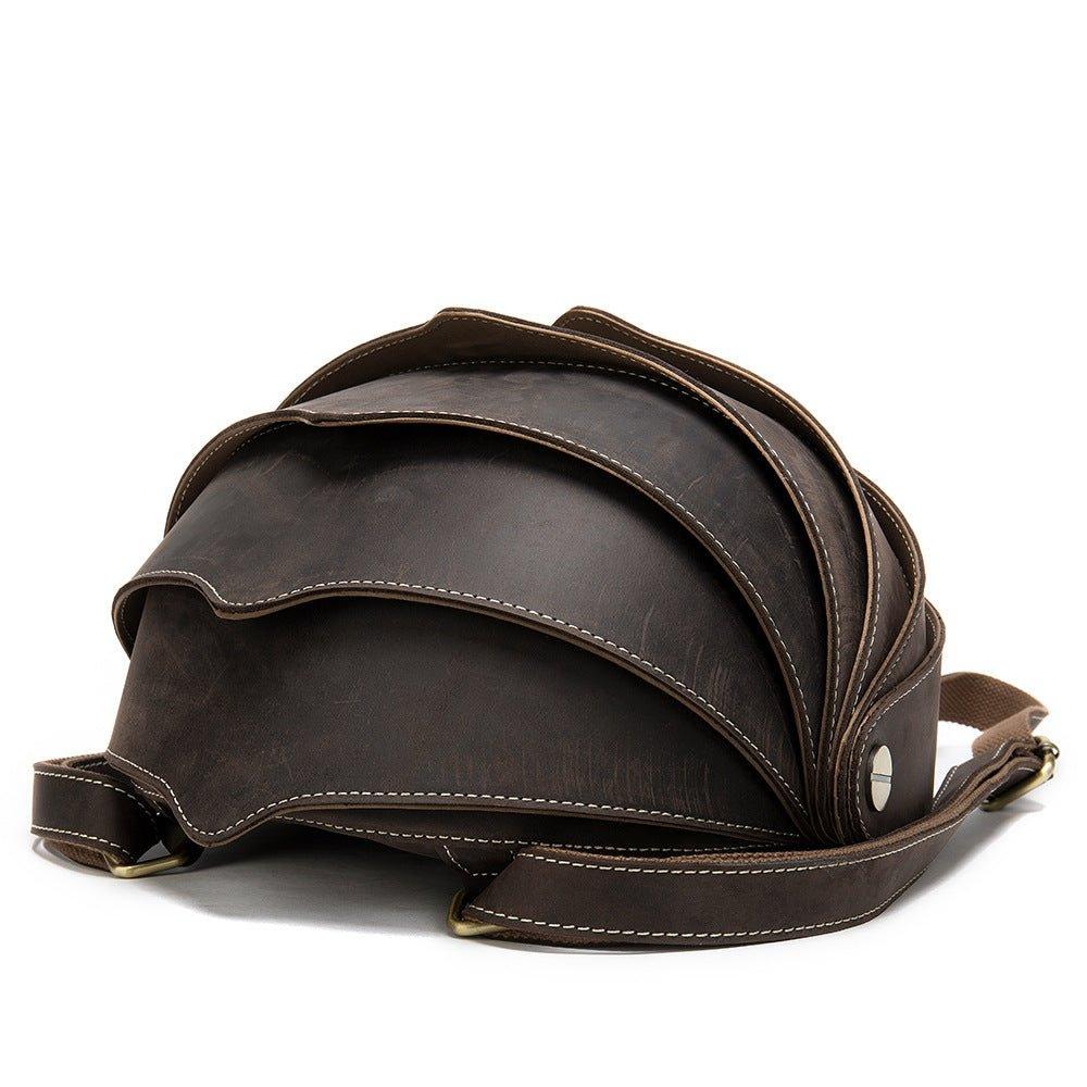 Pangolin Vintage Leather Backpack