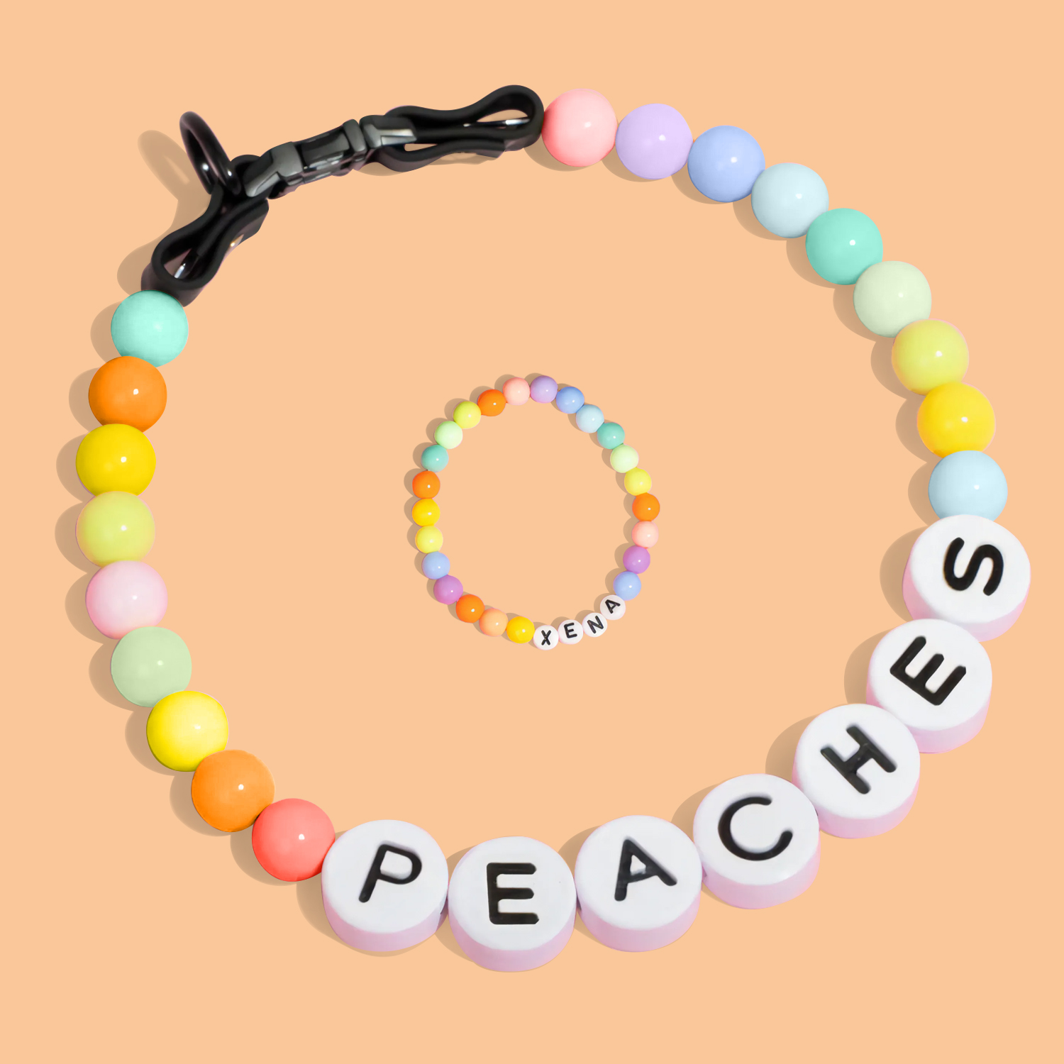 Personalized Pet Name Necklace – Comes with a Free Matching Bracelet- mikcustom.com