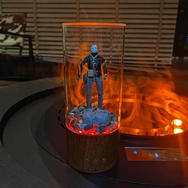 Halloween Character Plastic Night Light – Spooky Desktop Decoration- mikcustom.com