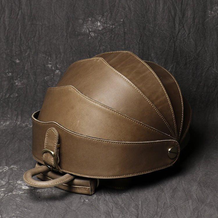 Pangolin Vintage Leather Backpack