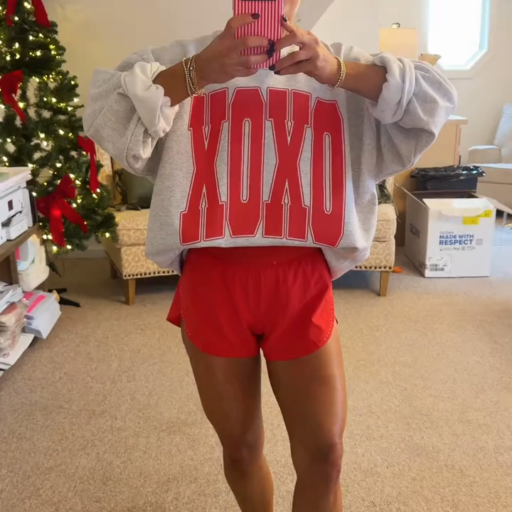 XOXO Valentine's Day Sweatshirt - Hug Your Heart Out This February!💖
