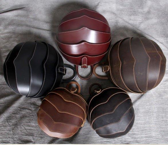 Pangolin Vintage Leather Backpack