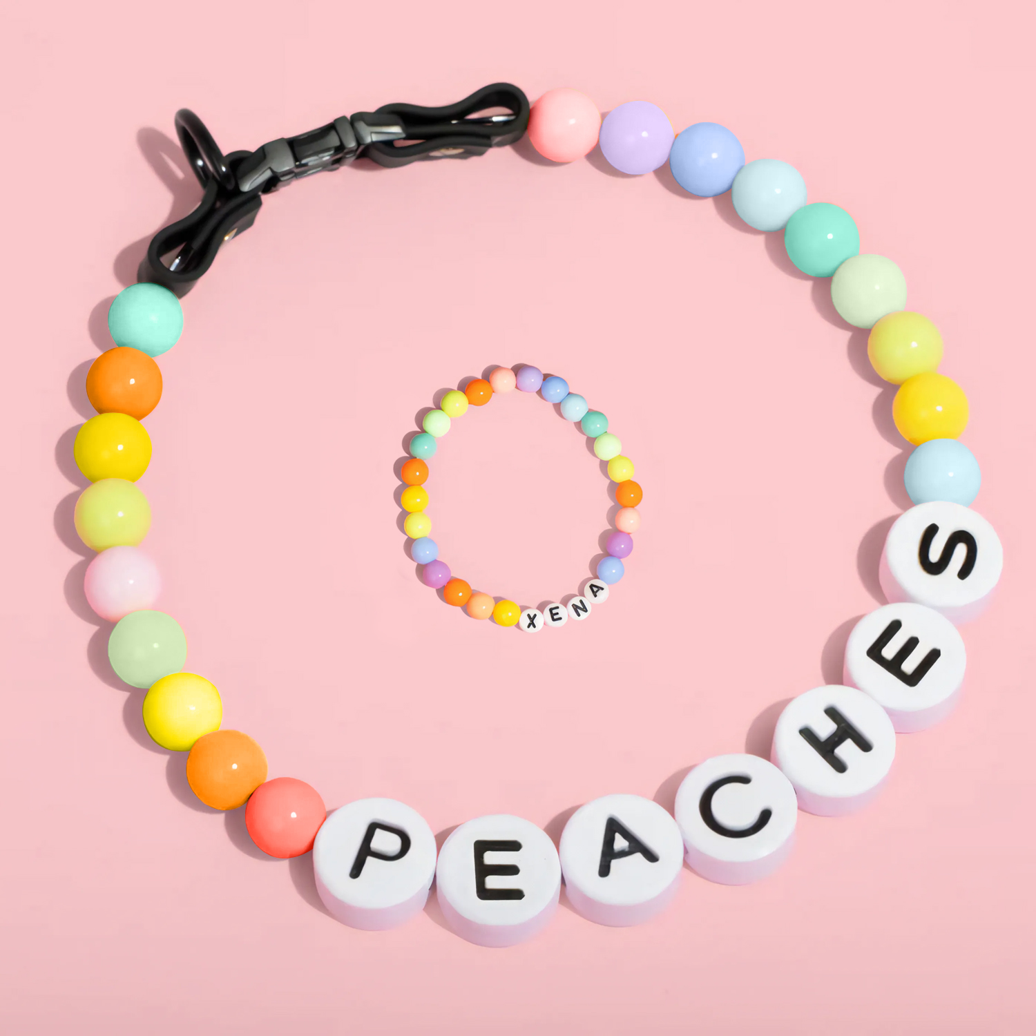 Personalized Pet Name Necklace – Comes with a Free Matching Bracelet- mikcustom.com