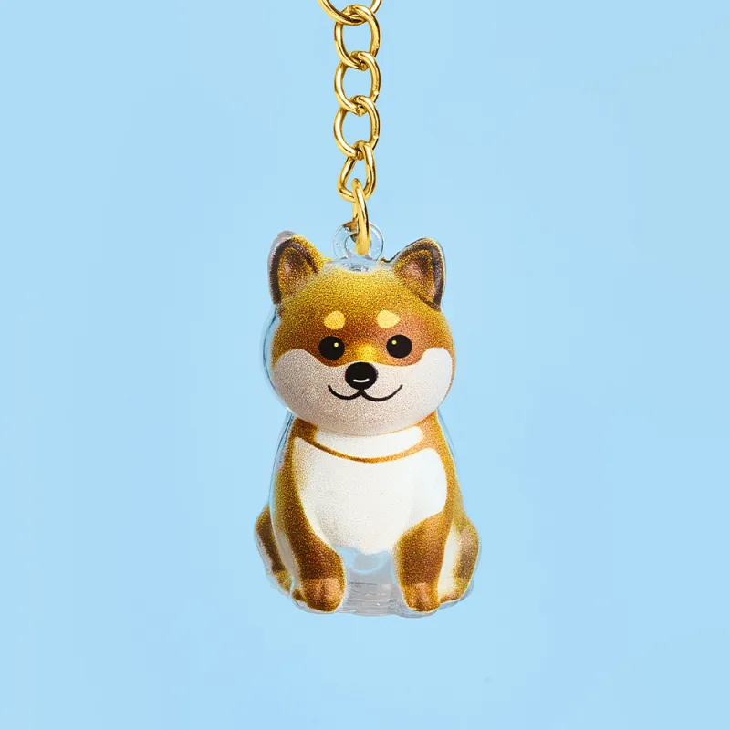 Dog Hair Collector Keychain Bag Charm Memorial Storage Box without Text Sentimental Perfect for Storing Pet Hair Gift for Dog Lovers- mikcustom.com