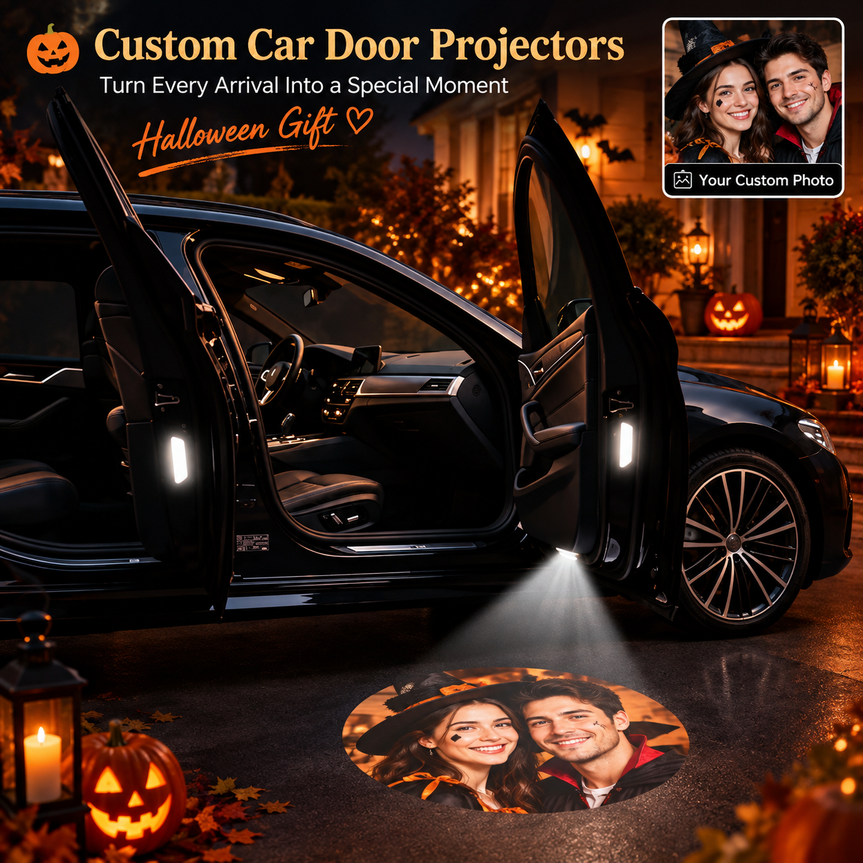 Custom Car Door Projector Lights