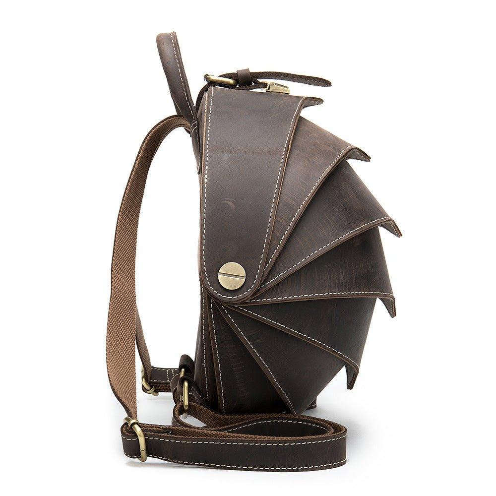 Pangolin Vintage Leather Backpack