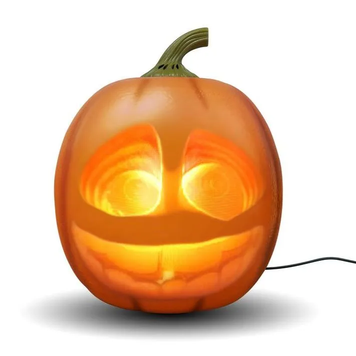 Talking And Singing Pumpkin Lantern Halloween Decoration Props Gift Projector Night Light- mikcustom.com