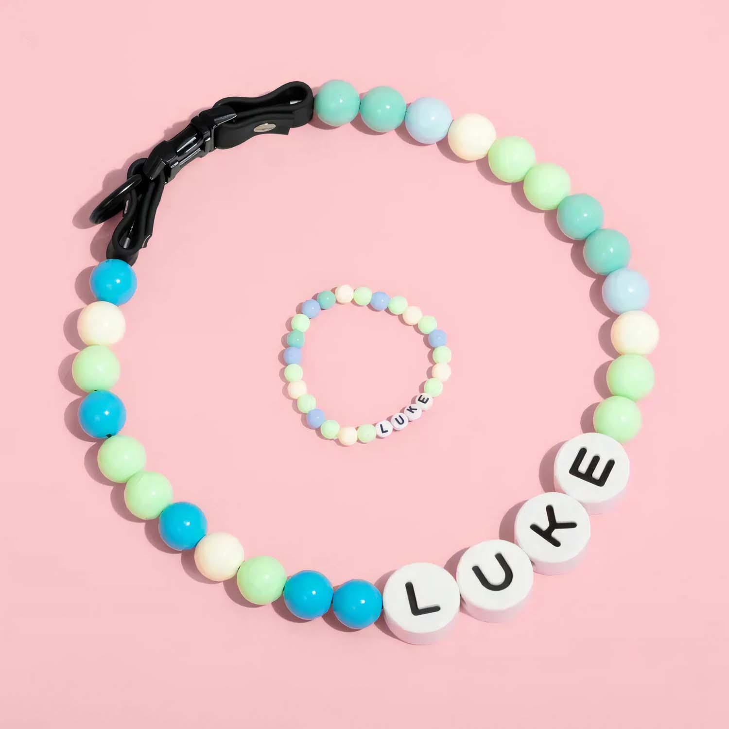 Personalized Pet Name Necklace – Comes with a Free Matching Bracelet- mikcustom.com