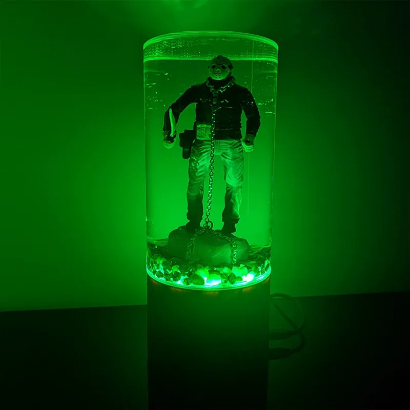 Halloween Character Plastic Night Light – Spooky Desktop Decoration- mikcustom.com
