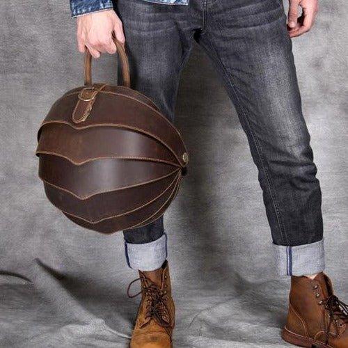 Pangolin Vintage Leather Backpack
