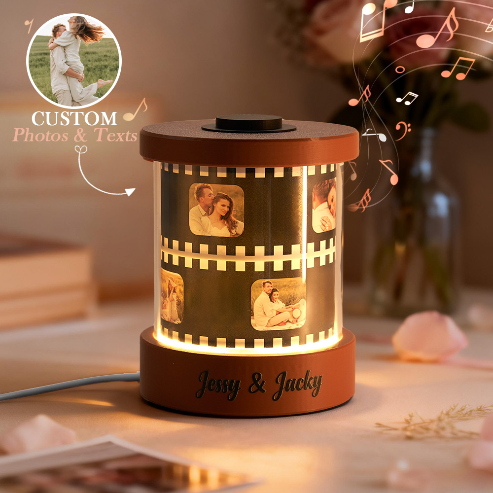 Personalized Photo Film Reel Night Light