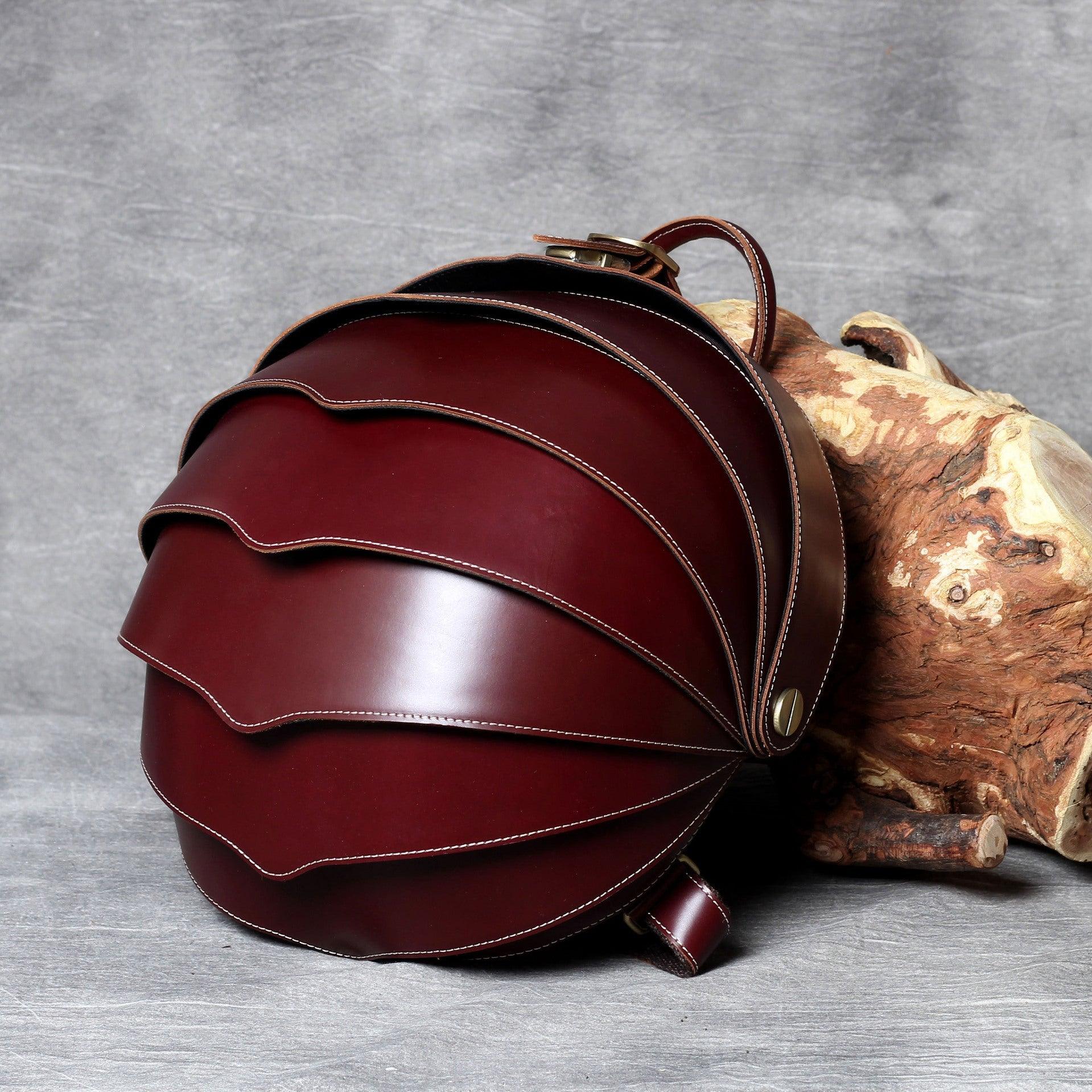 Pangolin Vintage Leather Backpack