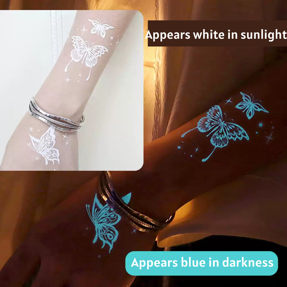 Glow in the Dark uv light Tattoo Stickers- mikcustom.com