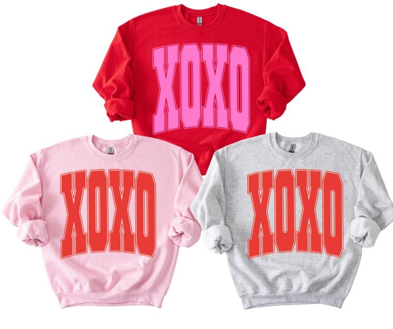 XOXO Valentine's Day Sweatshirt - Hug Your Heart Out This February!💖