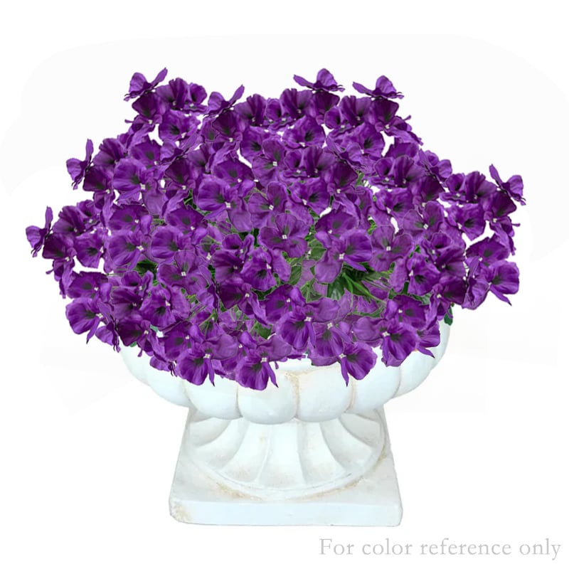 💖Hot Sale 70% OFF-Outdoor Artificial Pansy Flowers💐