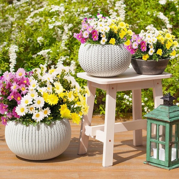 💖Hot Sale 49% OFF-Artificial Daisies Flowers for Outdoors💐