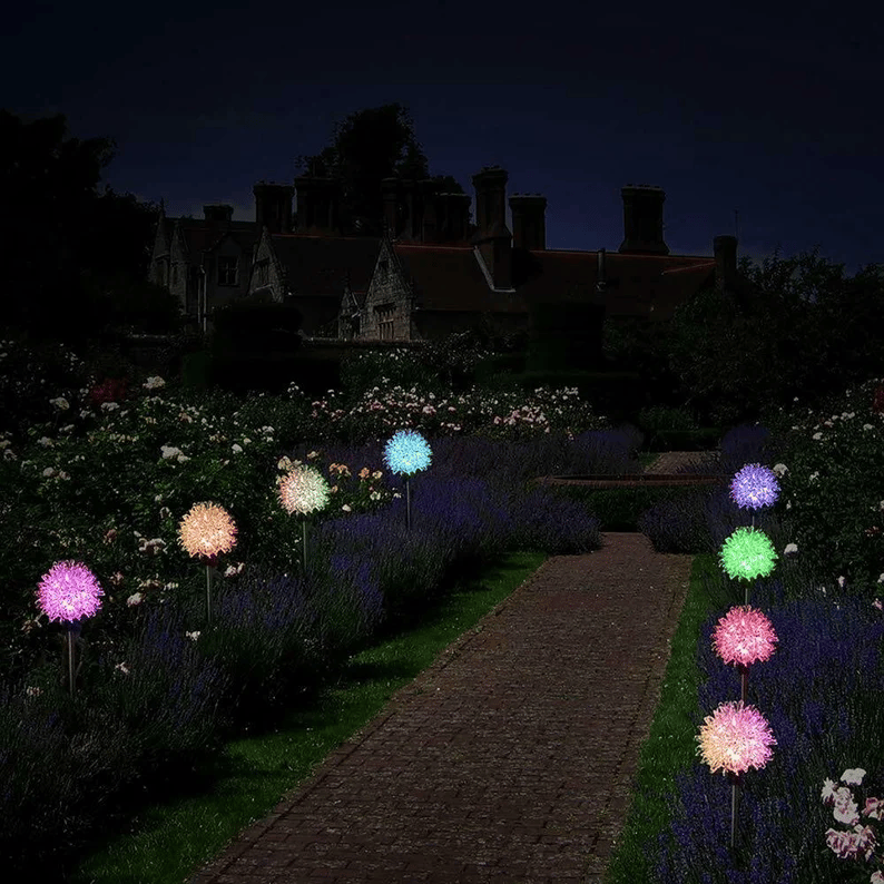 Hot Sale 49%OFF💕Waterproof  Solar Garden Dandelion Lamp