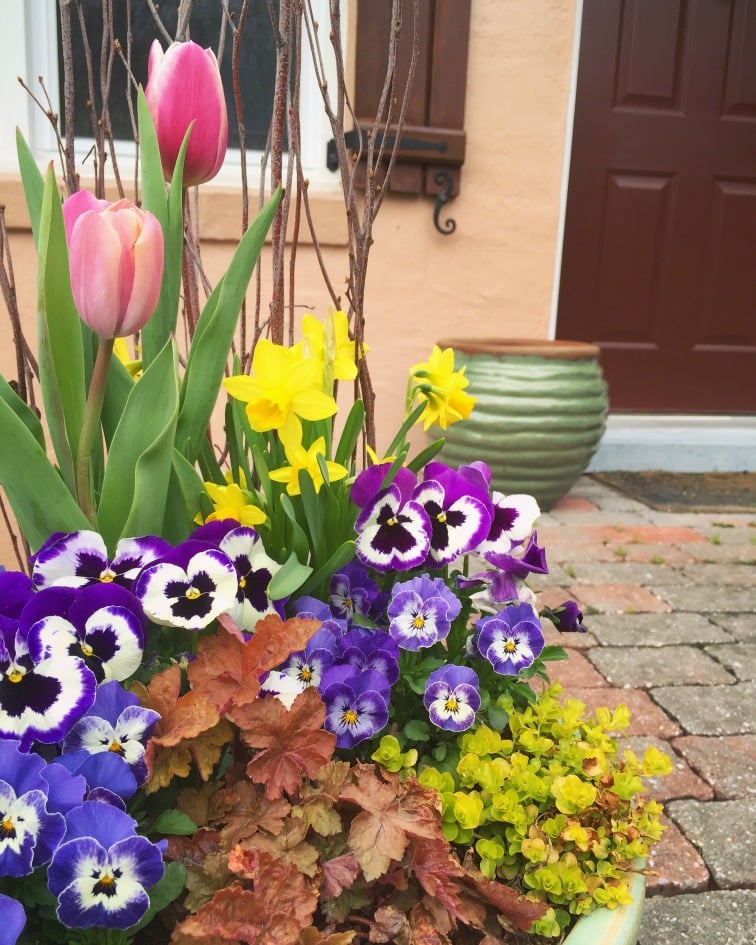 💖Hot Sale 70% OFF-Outdoor Artificial Pansy Flowers💐