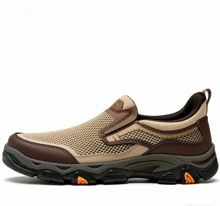 ⏰Last Day! 45% OFF 🔥MANTRAFF®Men's Handmade Genuine Leather Outdoor Breathable Walking Shoes