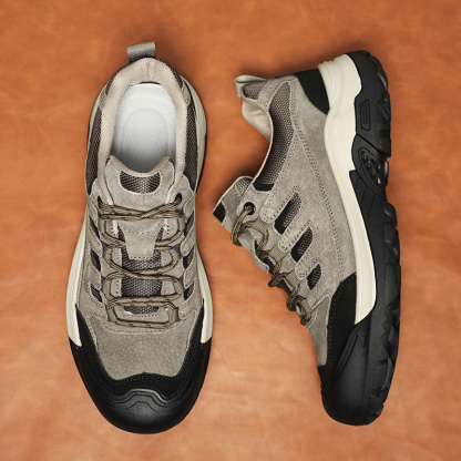 ⏰Limited Time Sale 70% OFF-Men's Orthopedic Arch Support Wide Toe Lightweight Hiking Shoes Waterproof Non-slip Scratch-Resistant Work Shoes, Ideal For Hike All Day with Comfort and Zero Fatigue