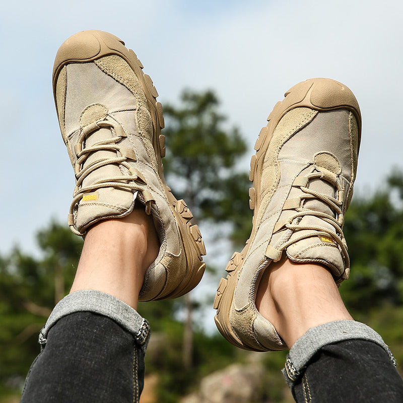 Men’s ASTM-Certified Steel Toe Work Shoes – Puncture-Resistant, Arch Support, Wide Toe Box, Breathable, Lightweight & Slip-Resistant