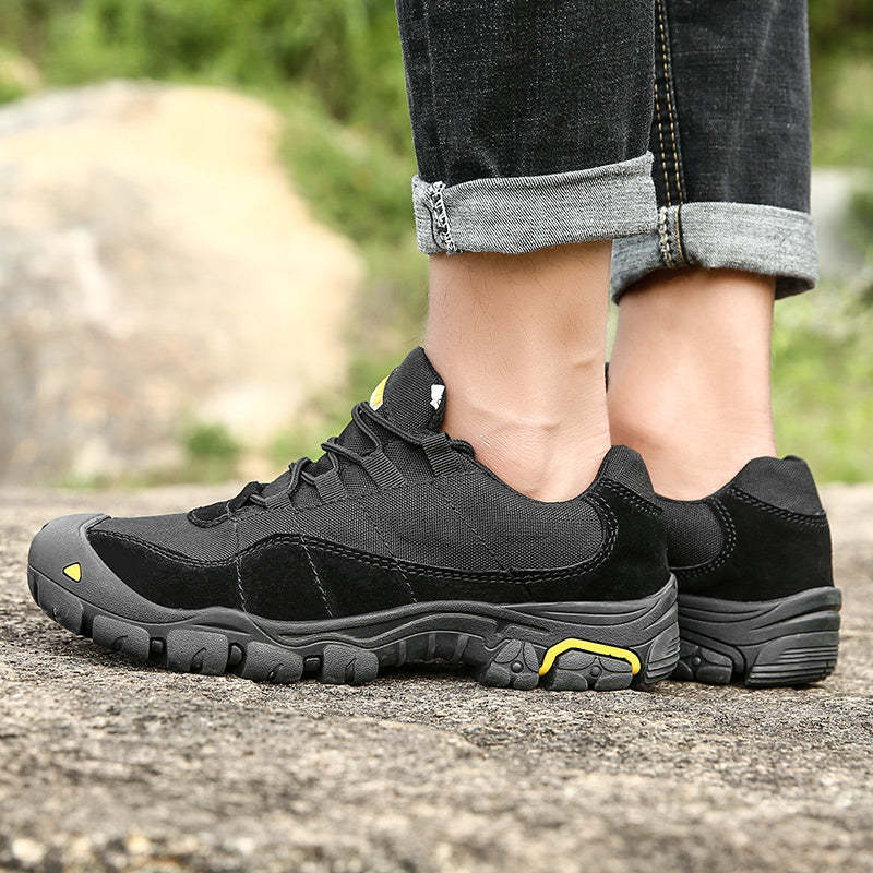 Men’s ASTM-Certified Steel Toe Work Shoes – Puncture-Resistant, Arch Support, Wide Toe Box, Breathable, Lightweight & Slip-Resistant