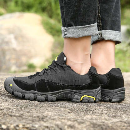 Men’s ASTM-Certified Steel Toe Work Shoes – Puncture-Resistant, Arch Support, Wide Toe Box, Breathable, Lightweight & Slip-Resistant