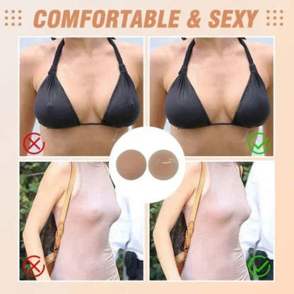🏆80% off last day🏆 Go Braless! Seamless CAKE Covers (Latex-free and 100% Medical Silicone)